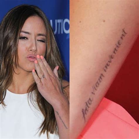 chloe bennet tattoo|Chloe Bennet's Tattoos .